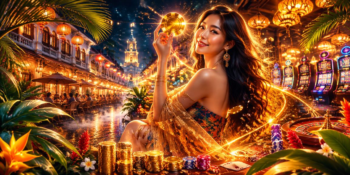 Suasana hiburan kasino Ipoh dengan paparan permainan slot dan jackpot platform 171